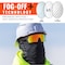 Ergodyne AEGR-AFASM, Safety Glasses, Anti-Scratch & Fog-Off+, Orange Mirror Lens, Clear Smoke Frame AEGR-AFASM - alternate 4